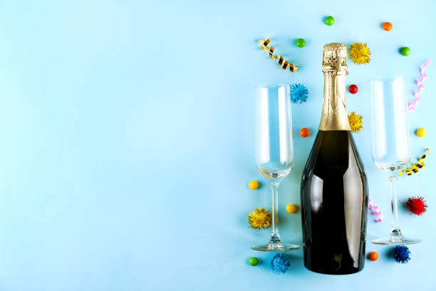 istock Birthday party kit with copy space. 1137524644