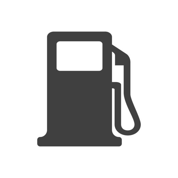 ilustraciones, imágenes clip art, dibujos animados e iconos de stock de gas station concept - bomba de combustible