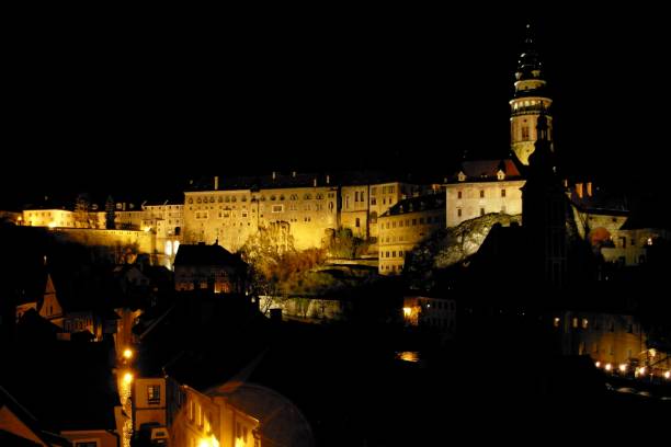 istock Cesky Krumlov by night, Czech Republic 1137535778