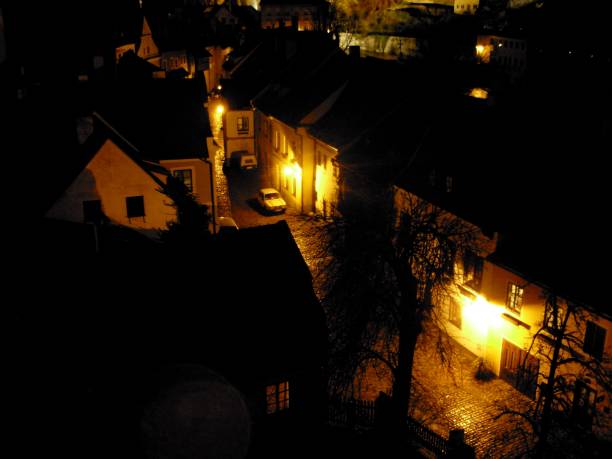 istock Cesky Krumlov by night, Czech Republic 1137535797