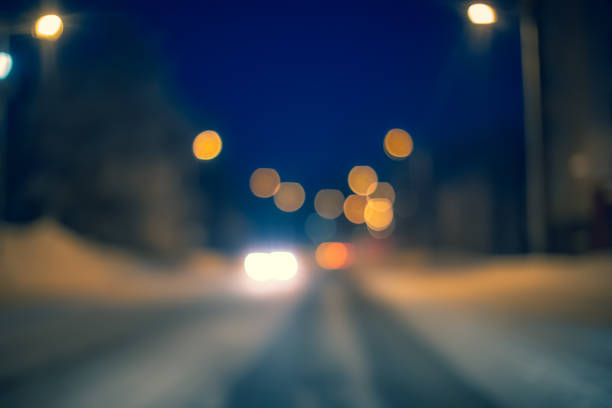 istock Defocused night Street lights. 1137536487