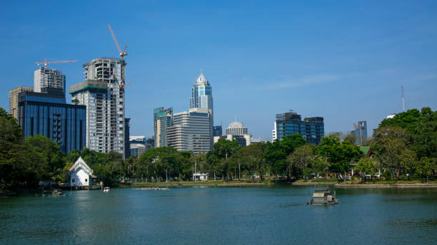 istock beautiful Lumpini Park- Silom, Bangkok, Thailand 1137536616