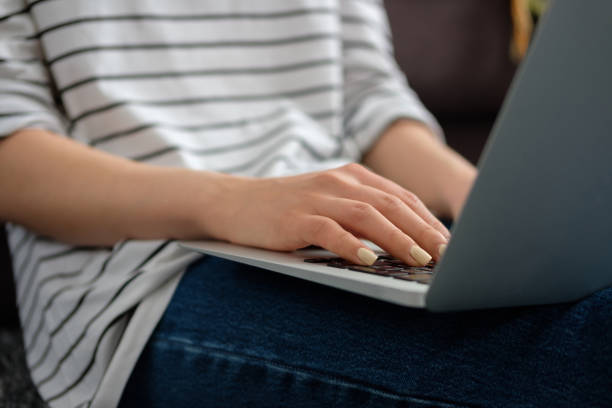 istock Millenial girl at home 1137542111