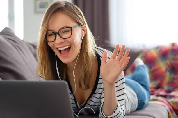 istock Millenial girl at home 1137542375
