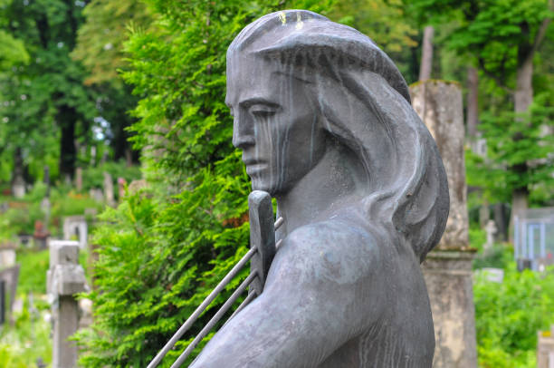 istock Lychakiv Cemetery - Lviv, Ukraine 1137542429