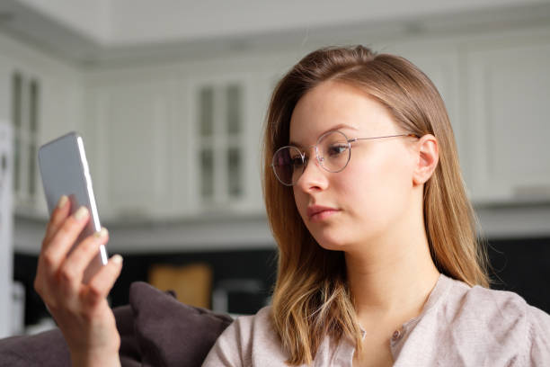 istock Millenial girl at home 1137542555