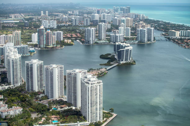 istock Aerial view of Miami Beach skyline 1137543402