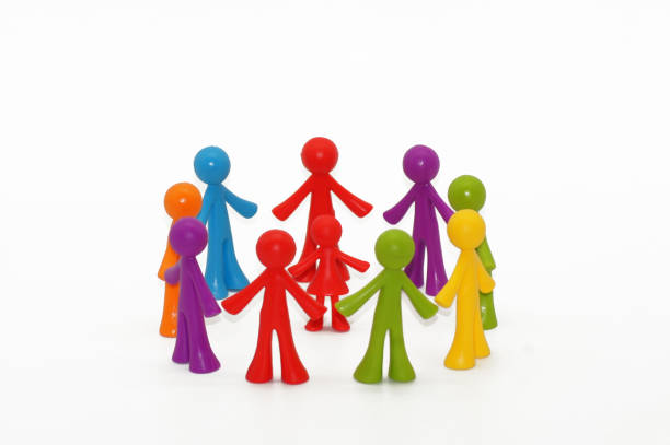 istock Colorful Figures in a Circle 1137545608
