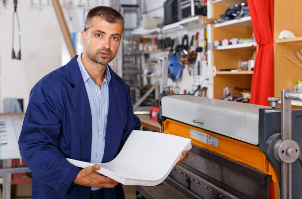 istock portrait of a working man at printer studio 1137555697