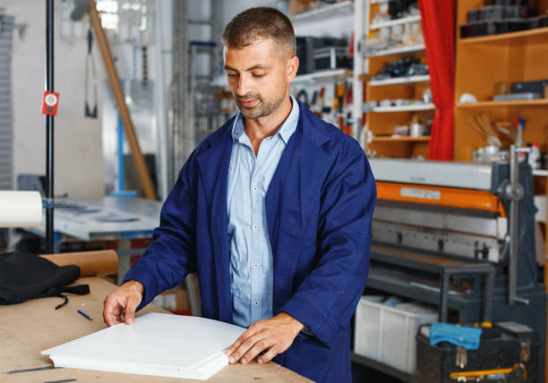 istock portrait of a working man at printer studio 1137556253