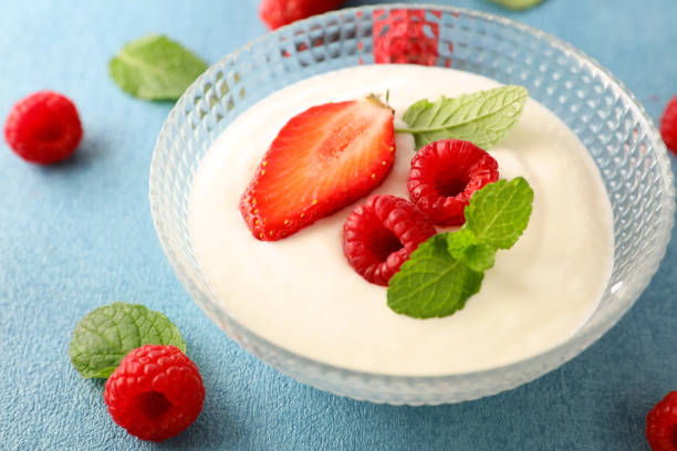 istock bowl of yogurt and fruit 1137559217