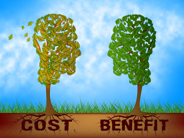 istock Cost Vs Benefit Heads Mean Comparing Price Against Value - 3d Illustration 1137562094