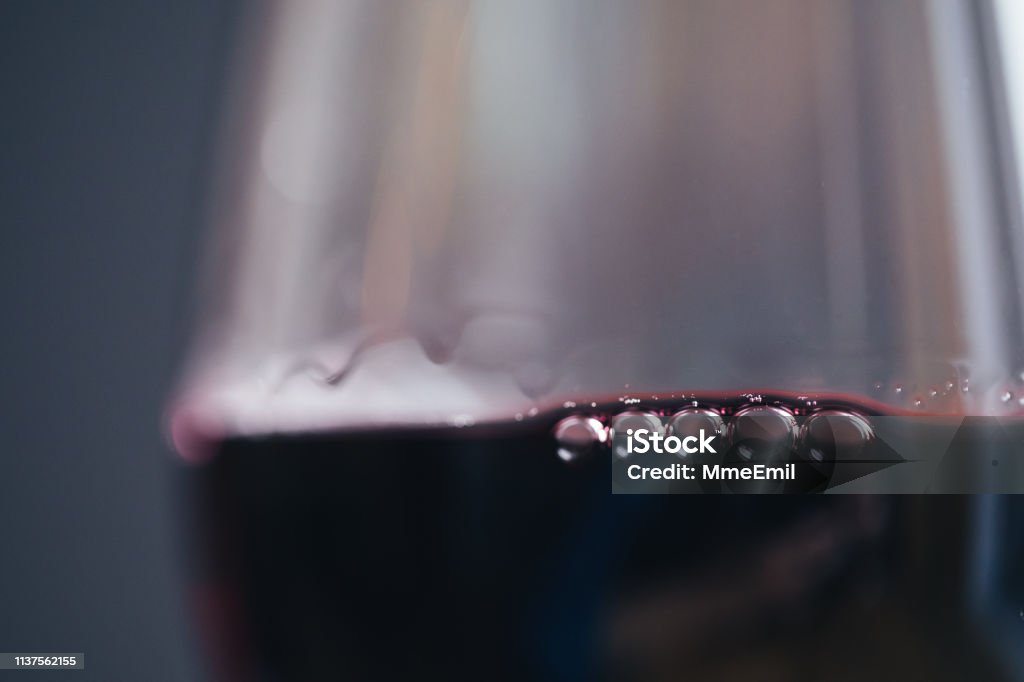 Glass Of Fine Red Wine Glass of a rich and complex red wine Wine Stock Photo