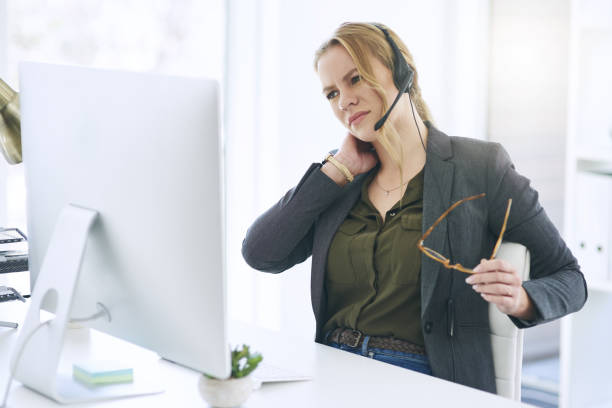 istock As the calls pile up so does the stress 1137568086