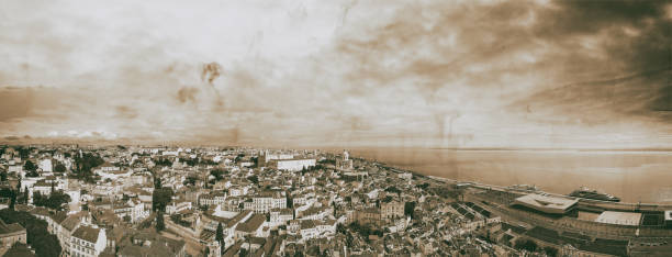 istock Lisbon aerial skyline at sunset 1137568768