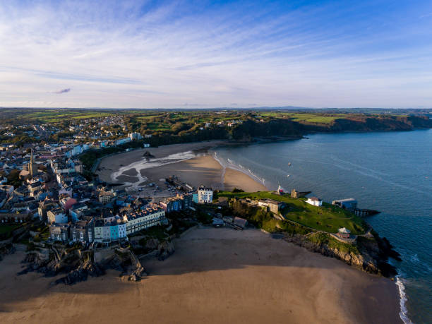 istock Tenby Beach and harbour, Pembrokeshire 1137577008