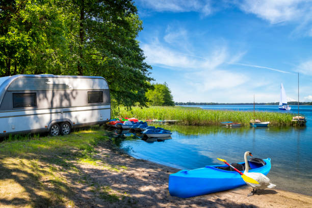 istock Holidays in summer at the lake 1137583056
