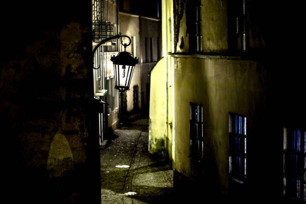 istock Lublin at night, the old town 1137585839