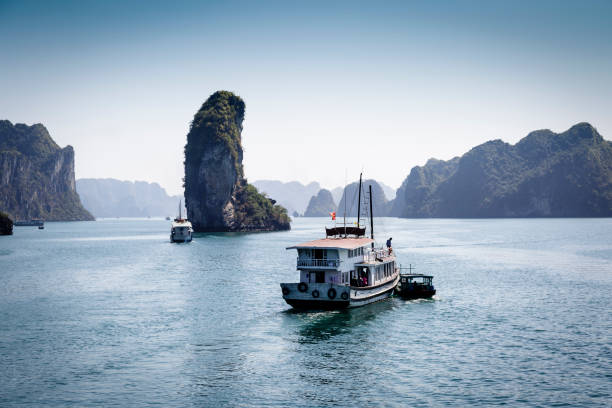 istock Sailing along Halong Bay 1137586670