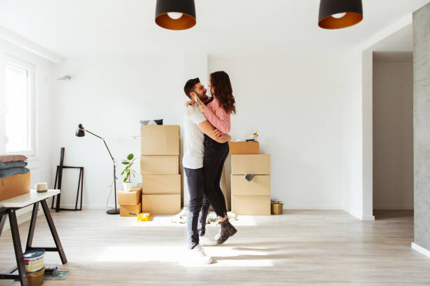 istock They just bought the new apartment 1137586785
