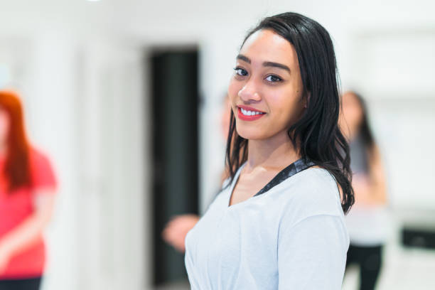 istock Portrait of female dancer 1137587586
