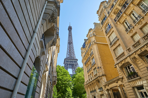 The Seine River in the heart of Paris.