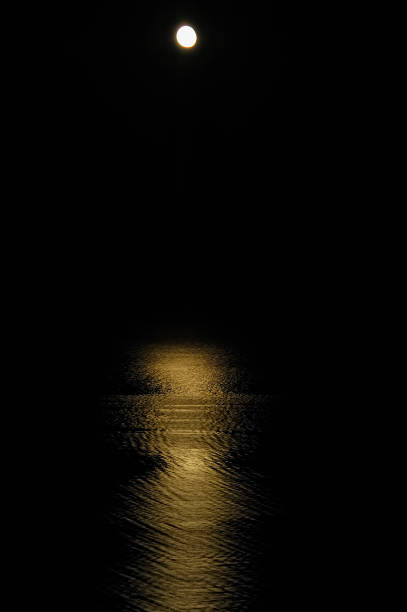 istock Moon in the sea 1137601022