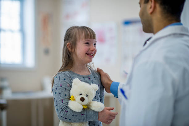 istock Smiling Girl At Doctor's 1137601450