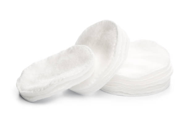 istock Cotton swabs isolated on a white background. Cotton disks 1137601997