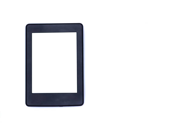 istock electronic book isolated on white background. eBook 1137603316