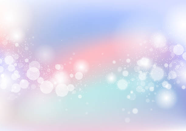 istock Pastel, stars shimmer Bokeh abstract background, dust and grain scatter blinking blur vector illustration, celebrate festive seasonal holiday 1137605224