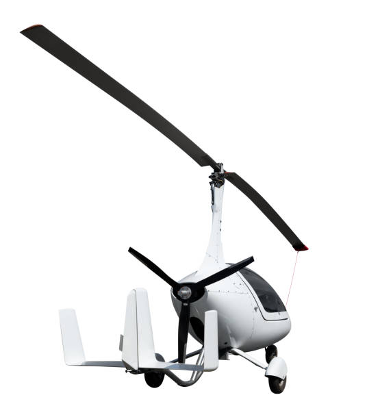 istock White autogyro or gyrocopter 1137608053