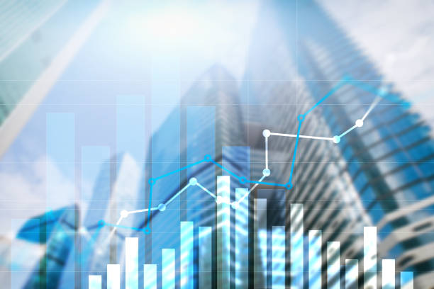 istock Financial growth graph. Sales increase, marketing strategy concept. 1137609850