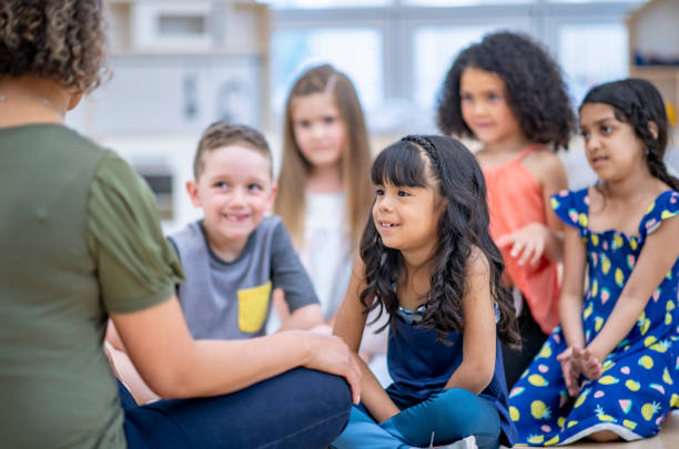 istock Listening to the teacher 1137612602