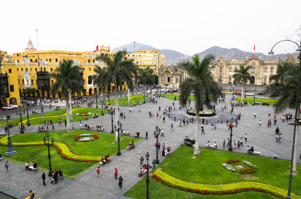 The Basilica Cathedral of Lima is a Roman Catholic cathedral located in the Plaza Mayor in Lima, Peru.