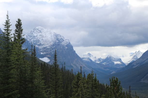 istock Mountain range in the Canadian Rockies 1137615500