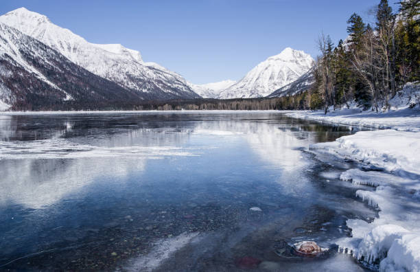 istock Montana Lake in Winter 1137618919