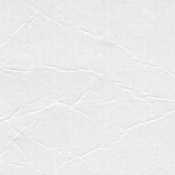 istock Closeup crumpled white paper  texture background, texture. White paper sheet board with space for text ,pattern or abstract background. 1137620157