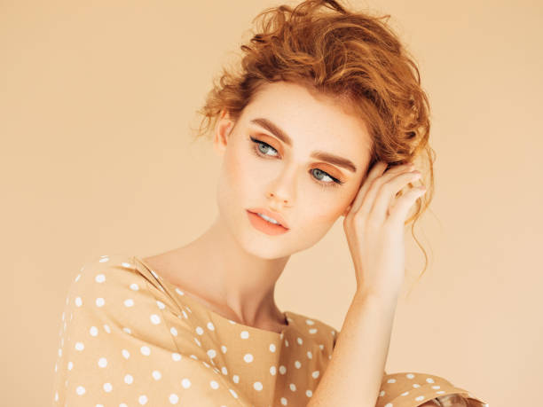 istock Studio shot of young beautiful girl 1137629515