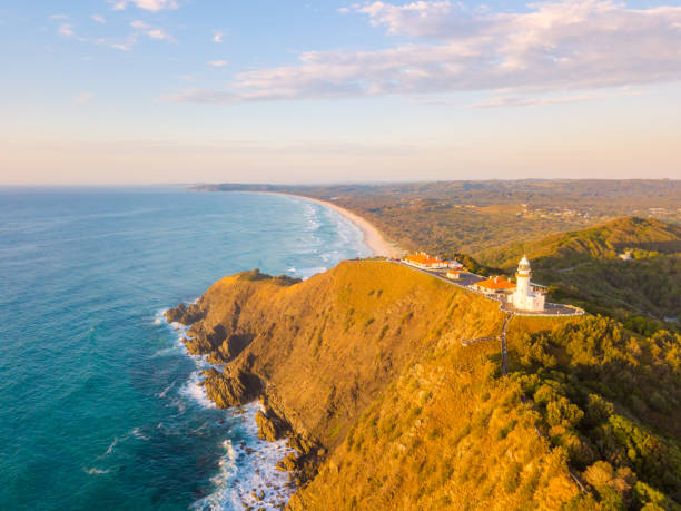 istock Byron Bay Lighthouse at sunrise 1137632536