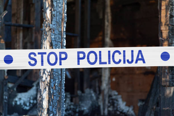 istock Stop Policija - Cordon tape 1137635645
