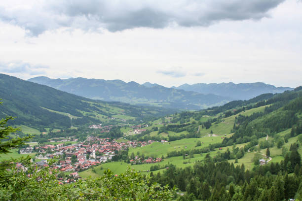 istock spectacular view over the alps of germany 1137638397