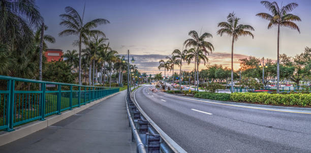 istock Crossing the Herbert R. Savage Bridge on Collier boulevard Route 951 1137651809