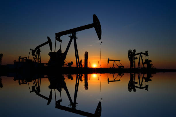 istock The oil pump 1137652603