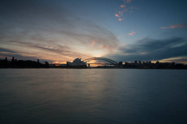 istock Sunset at Mrs Macquaries Chair 1137657296