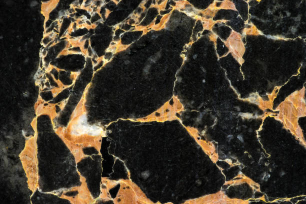 golden black marble luxury pattern background design golden black marble texture pattern design with luxury structure detail high resolution veining stock pictures, royalty-free photos & images