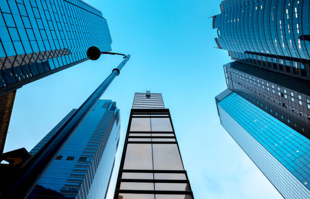 istock Modern Office Buildings in Hong Kong 1137659209