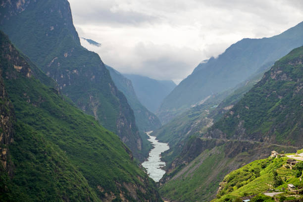 istock Tiger Leaping Gorge Landscape, Qiaotou, China 1137668650