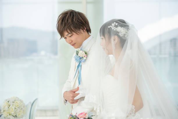 istock Wedding groom and bride 1137684241