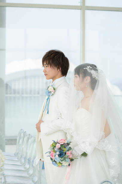 istock Wedding groom and bride 1137684252